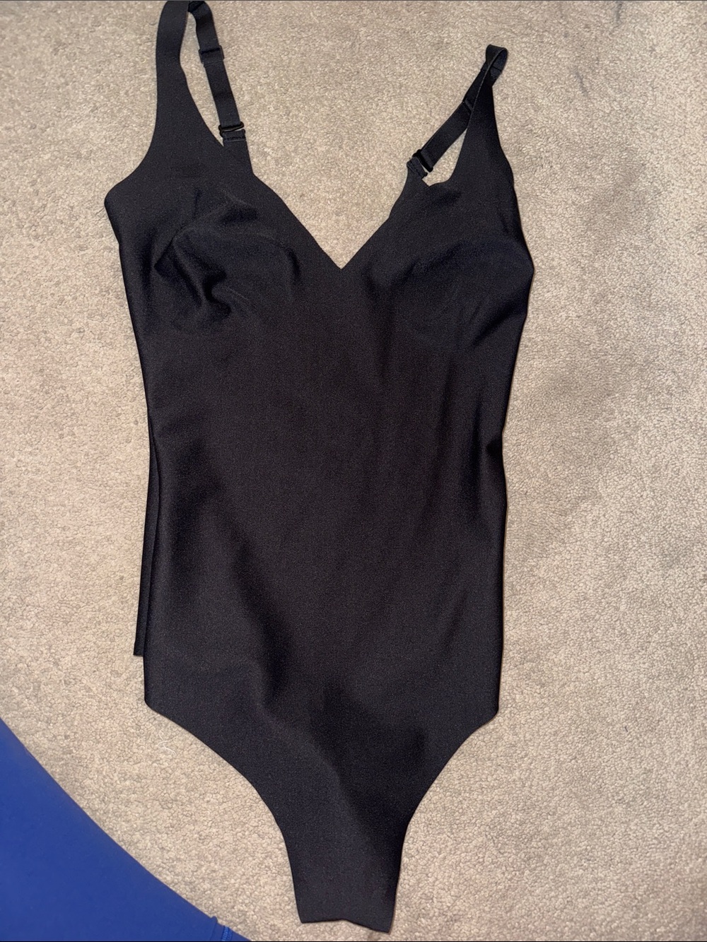 SKIMS Unlined Plunge Thong Bodysuit